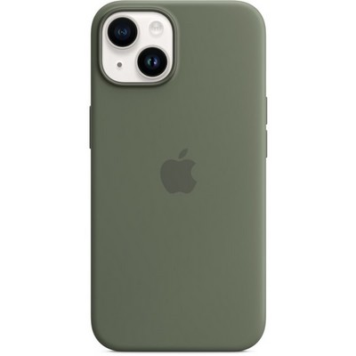 Чехол Apple iPhone 14 Silicone MagSafe - Olive - фото 32480