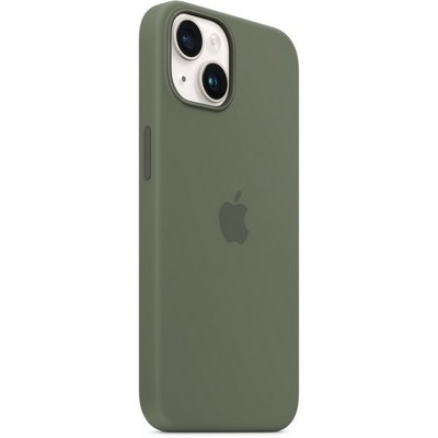 Чехол Apple iPhone 14 Silicone MagSafe - Olive - фото 32548