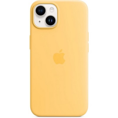 Чехол Apple iPhone 14 Silicone MagSafe - Sunglow - фото 32485