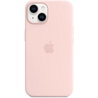 Чехол Apple iPhone 14 Silicone MagSafe - Chalk Pink - фото 32493