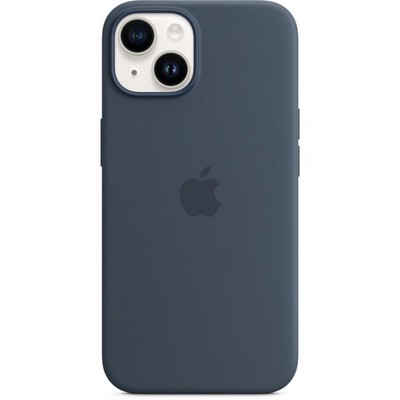 Чехол Apple iPhone 14 Silicone MagSafe - Storm Blue - фото 32495