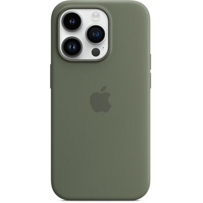 Чехол Apple iPhone 14 Pro Silicone MagSafe - Olive - фото 32503