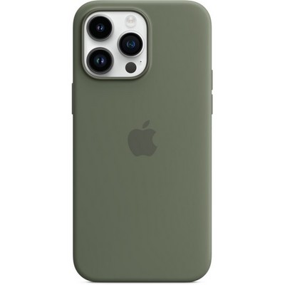 Чехол Apple iPhone 14 Pro Max Silicone MagSafe - Olive - фото 32530