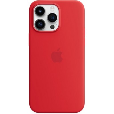 Чехол Apple iPhone 14 Pro Max Silicone MagSafe - (PRODUCT)RED - фото 32545