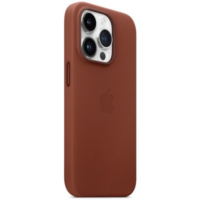 Чехол Apple iPhone 14 Pro Leather MagSafe - Umber - фото 32597 Чехол Apple iPhone 14 Pro Leather MagSafe - Umber - фото 32597