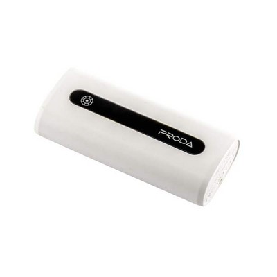 Аккумулятор внешний универсальный Remax PPL 15- 5000 mAh Proda E5 power bank (USB: 5V-1.0A) White Белый - фото 6029
