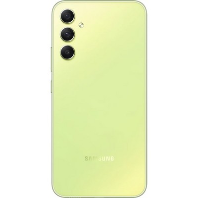 Смартфон Samsung Galaxy A34 5G 8/256 ГБ, Dual nano SIM, лайм - фото 32736