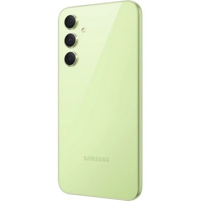 Смартфон Samsung Galaxy A54 5G 8/128 ГБ, Dual nano SIM, лайм - фото 32805