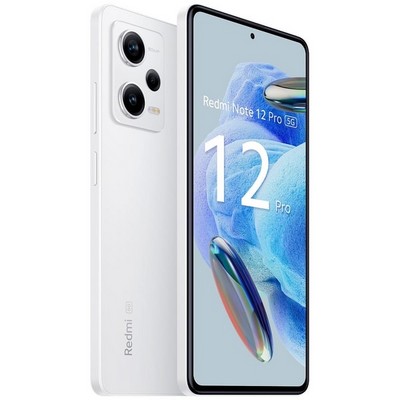 Смартфон Xiaomi Redmi Note 12 Pro 5G 6/128 ГБ, Dual nano SIM, белый - фото 32913