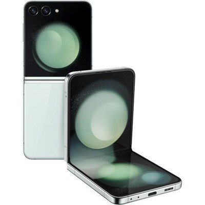 Смартфон Samsung Galaxy Z Flip5 8/256 ГБ 5G, nano SIM+eSIM, мятный - фото 33714
