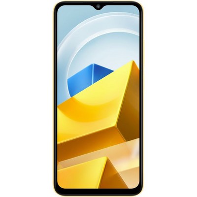 Смартфон POCO M5 4/128 ГБ, Dual nano SIM, желтый - фото 34527