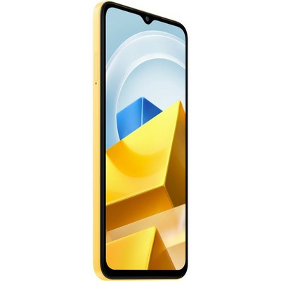 Смартфон POCO M5 4/128 ГБ, Dual nano SIM, желтый - фото 34540