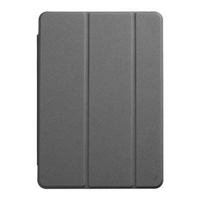 Чехол-подставка Deppa Wallet Onzo Basic для iPad (10.2") 2019г. Soft touch 1.0мм (D-88055) Серый - фото 6124