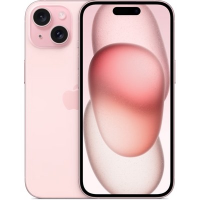 Смартфон Apple iPhone 15 256 ГБ, Dual SIM, розовый - фото 34709