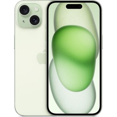 Смартфон Apple iPhone 15 128 ГБ, Dual: nano SIM + eSIM, зеленый - фото 34620