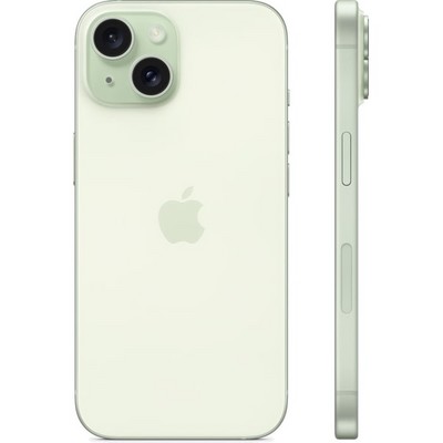 Смартфон Apple iPhone 15 256 ГБ, eSIM, зеленый - фото 35127