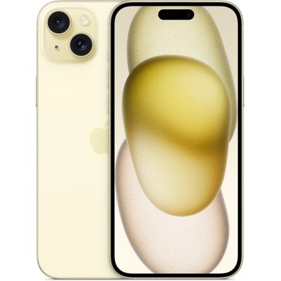 Смартфон Apple iPhone 15 Plus 256 ГБ, Dual: nano SIM + eSIM, желтый - фото 34674