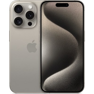 Смартфон Apple iPhone 15 Pro 1 ТБ, Dual: nano SIM + eSIM, титан - фото 34843