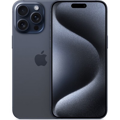 Смартфон Apple iPhone 15 Pro Max 1 ТБ, Dual: nano SIM + eSIM, синий титан - фото 35036