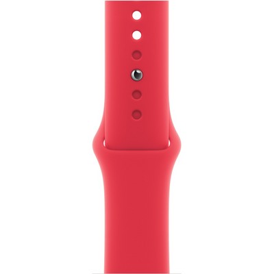 Умные часы Apple Watch Series 9, 41 мм, корпус из алюминия цвета (PRODUCT)RED, спортивный ремешок цвета (PRODUCT)RED - фото 35230