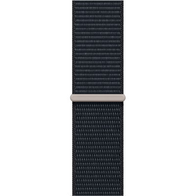 Умные часы Apple Watch Series 9, 41 мм, корпус из алюминия цвета «тёмная ночь», ремешок Sport Loop тёмная ночь - фото 35290