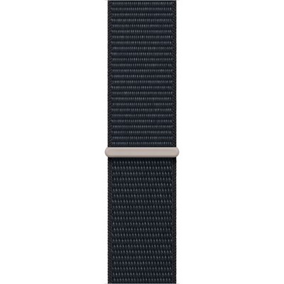 Умные часы Apple Watch Series 9, 45 мм, корпус из алюминия цвета «тёмная ночь», ремешок Sport Loop тёмная ночь - фото 35260