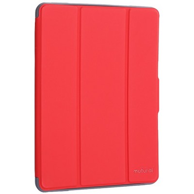 Чехол-подставка Mutural Folio Case Elegant series для iPad 7-8 (10,2") 2019-20г.г. кожаный (MT-P-010504) Красный - фото 6140