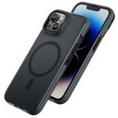 Чехол пластиковый Hoco AS2 Lord magnetic protective case для iPhone 15 Plus (6.7") 1.5mm Черный - фото 36146