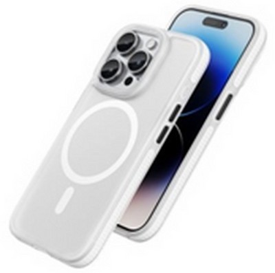 Чехол пластиковый Hoco AS2 Lord magnetic protective case для iPhone 15 Pro Max (6.7") 1.5mm Белый - фото 36149