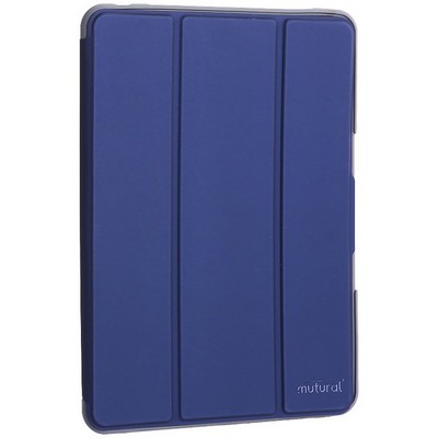 Чехол-подставка Mutural Folio Case Elegant series для iPad Air 3 (10,5") 2019г./ iPad Pro (10.5") кожаный (MT-P-010504) Синий - фото 6149
