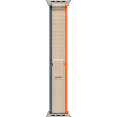 Ремешок для Apple Watch Ultra 2 49mm Trail Loop оранжевого/бежевого цвета - фото 35446