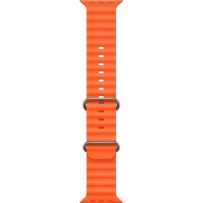 Ремешок для Apple Watch Ultra 2 49mm Ocean Band оранжевого цвета - фото 35464