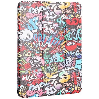 Чехол-подставка Coblue Case для iPad Pro (11") 2020г. кожаный вид №2 Графити - фото 6156