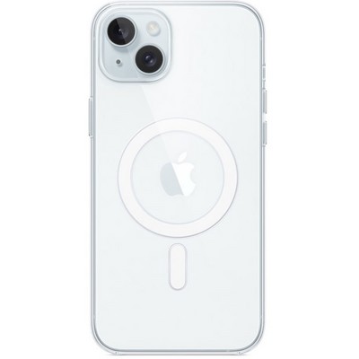 Чехол Apple iPhone 15 Plus Clear Case With MagSafe прозрачный - фото 35486