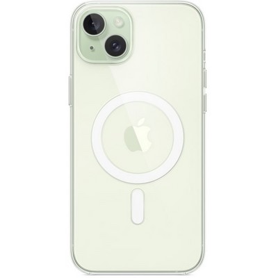 Чехол Apple iPhone 15 Plus Clear Case With MagSafe прозрачный - фото 35625 Чехол Apple iPhone 15 Plus Clear Case With MagSafe прозрачный - фото 35625