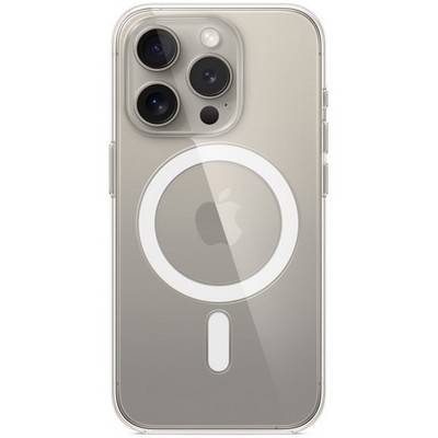 Чехол Apple iPhone 15 Pro Clear Case With MagSafe прозрачный - фото 35489