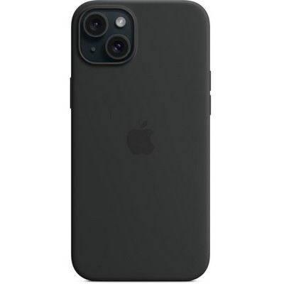 Чехол Apple iPhone 15 Plus Silicone Case with MagSafe - Black - фото 35638