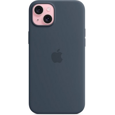 Чехол Apple iPhone 15 Plus Silicone Case with MagSafe - Storm Blue - фото 35639 Чехол Apple iPhone 15 Plus Silicone Case with MagSafe - Storm Blue - фото 35639