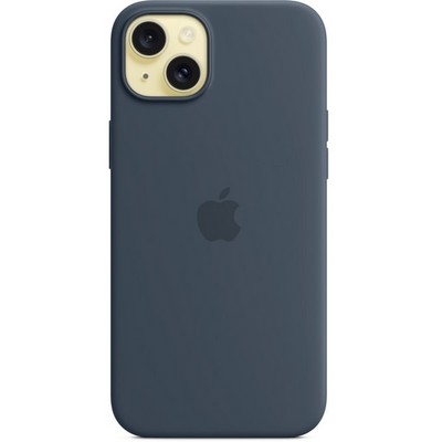 Чехол Apple iPhone 15 Plus Silicone Case with MagSafe - Storm Blue - фото 35640 Чехол Apple iPhone 15 Plus Silicone Case with MagSafe - Storm Blue - фото 35640