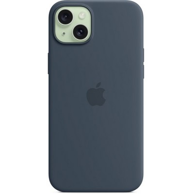 Чехол Apple iPhone 15 Plus Silicone Case with MagSafe - Storm Blue - фото 35641 Чехол Apple iPhone 15 Plus Silicone Case with MagSafe - Storm Blue - фото 35641
