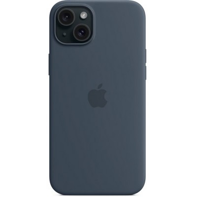 Чехол Apple iPhone 15 Plus Silicone Case with MagSafe - Storm Blue - фото 35642 Чехол Apple iPhone 15 Plus Silicone Case with MagSafe - Storm Blue - фото 35642
