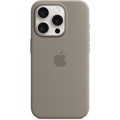 Чехол Apple iPhone 15 Pro Silicone Case with MagSafe - Clay - фото 35531