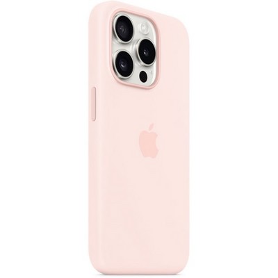 Чехол Apple iPhone 15 Pro Silicone Case with MagSafe - Light Pink - фото 35534 Чехол Apple iPhone 15 Pro Silicone Case with MagSafe - Light Pink - фото 35534