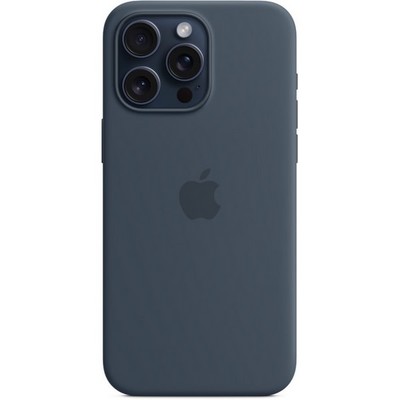 Чехол Apple iPhone 15 Pro Max Silicone Case with MagSafe - Storm Blue - фото 35551 Чехол Apple iPhone 15 Pro Max Silicone Case with MagSafe - Storm Blue - фото 35551