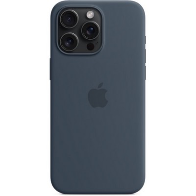 Чехол Apple iPhone 15 Pro Max Silicone Case with MagSafe - Storm Blue - фото 35553 Чехол Apple iPhone 15 Pro Max Silicone Case with MagSafe - Storm Blue - фото 35553