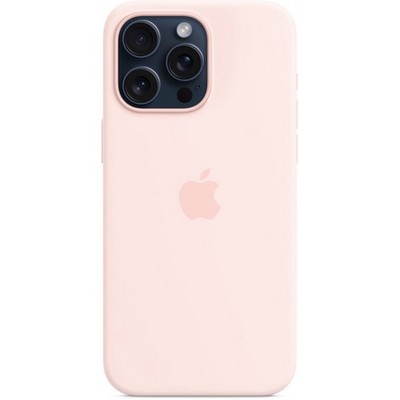Чехол Apple iPhone 15 Pro Max Silicone Case with MagSafe - Light Pink - фото 35558 Чехол Apple iPhone 15 Pro Max Silicone Case with MagSafe - Light Pink - фото 35558
