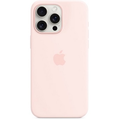 Чехол Apple iPhone 15 Pro Max Silicone Case with MagSafe - Light Pink - фото 35559 Чехол Apple iPhone 15 Pro Max Silicone Case with MagSafe - Light Pink - фото 35559