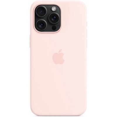 Чехол Apple iPhone 15 Pro Max Silicone Case with MagSafe - Light Pink - фото 35668 Чехол Apple iPhone 15 Pro Max Silicone Case with MagSafe - Light Pink - фото 35668