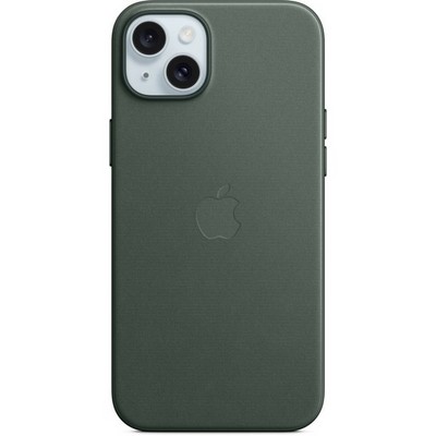Чехол Apple iPhone 15 Plus FineWoven Case with MagSafe - Evergreen - фото 35593
