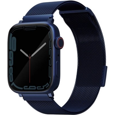 Браслет Uniq Dante Milanese Loop для Apple Watch, Midnight Blue - фото 35820